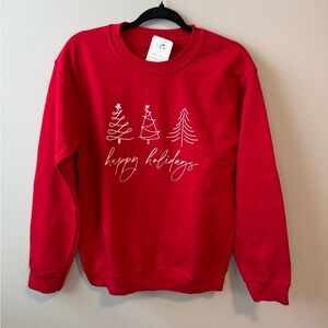 Red Holiday Sweatshirt